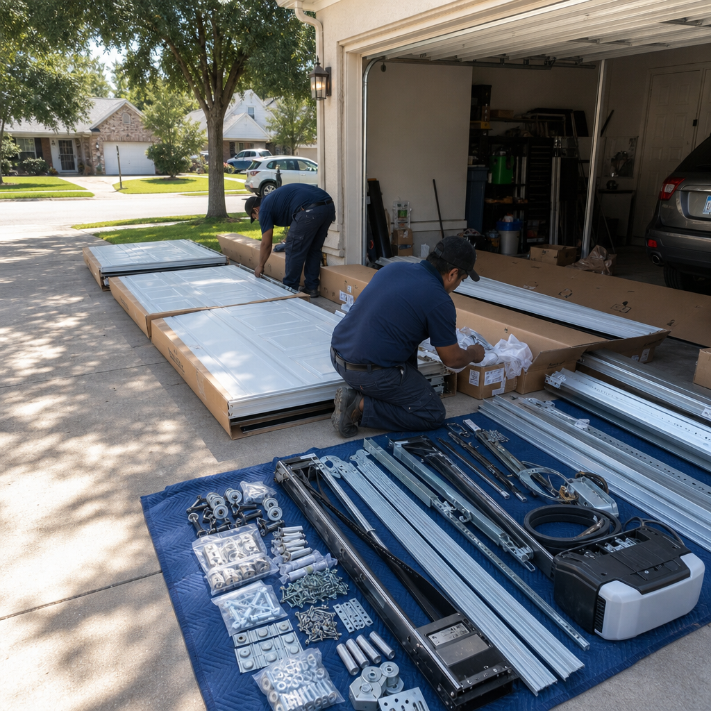 Steel Garage Door Installation