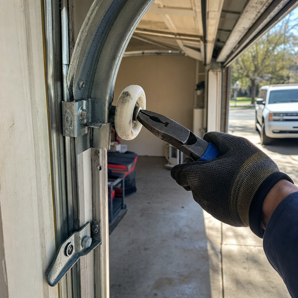 Single Car Door Installation
