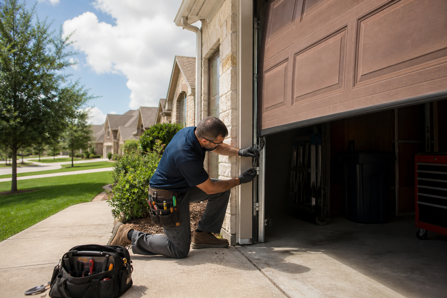 Garage Door Repair Pricing Breakdown: What Houston Homeowners Pay in 2026