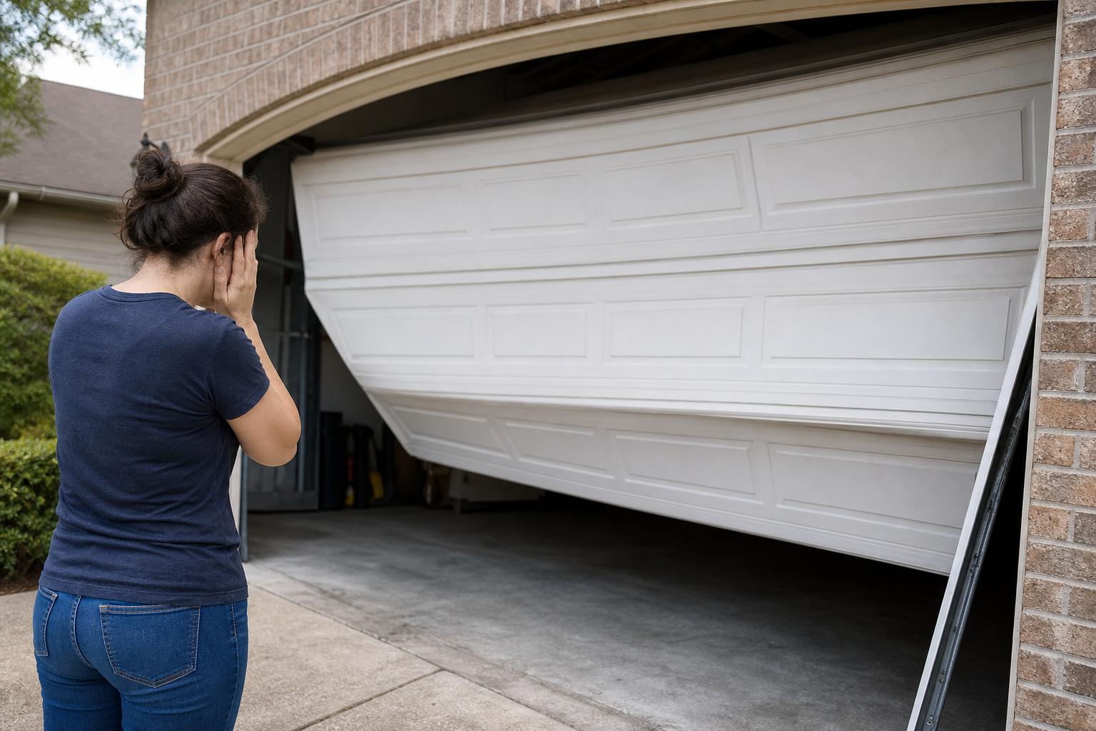 Emergency Garage Door Repair Near Me: What Houston Homeowners Should Do First
